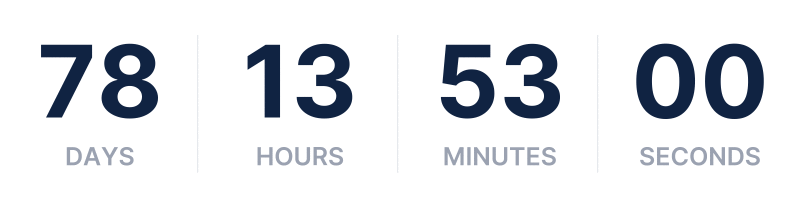 Countdown timer